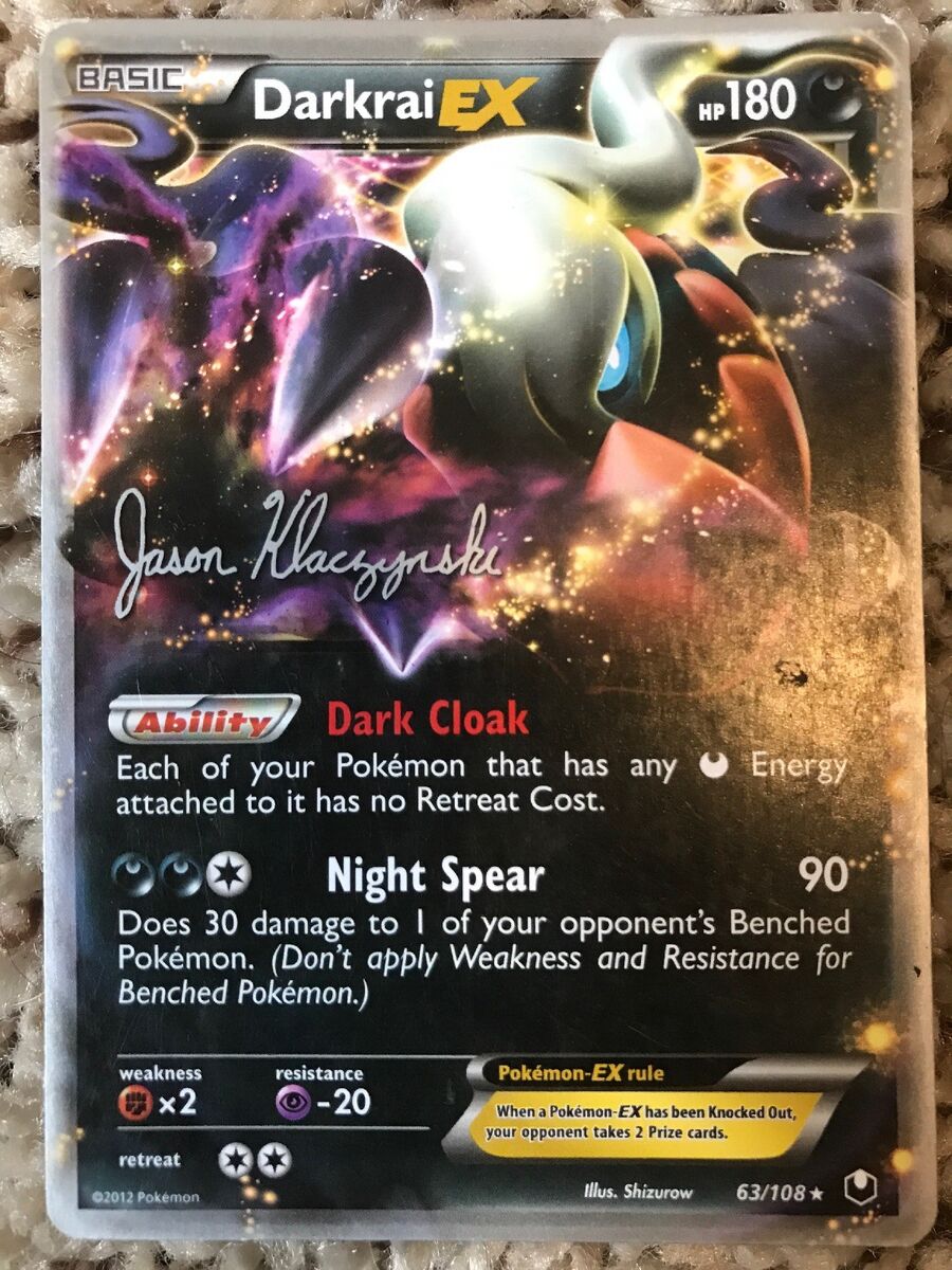 Darkrai EX Pokémon card 2013 | eBay Darkrai EX Pokémon card 2013 | eBay