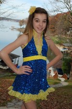 Child dress up play time princess Halloween dance costume CSM CM CL