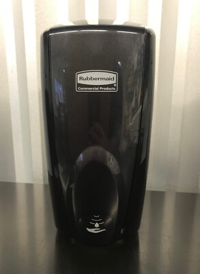 Rubbermaid Black FG750127 AutoFoam Automatic Touch Free Soap Dispenser 