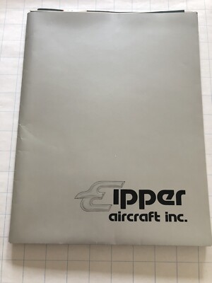 #10253 Luftfahrt-Prospektmappe EIPPER AIRCRAFT Ultralight (USA 1982)