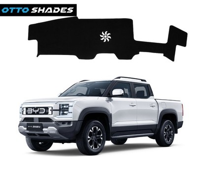 Breathable Suede Non-Slip Dash Mat Dashboard Cover for BYD SHARK 6 2024-2026