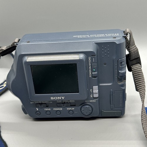 Sony Mavica MVC-FD100 1.2MP Digital Camera Card Disc Tested NO Battery/ Charger - Picture 4 of 9