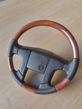 VW GOLF JETTA MK1 MK2 WOOD STEERING WHEEL