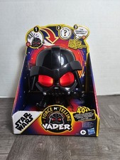 Hasbro Star Wars Force N Telling Vader Electronic Figure- Black Free Ship