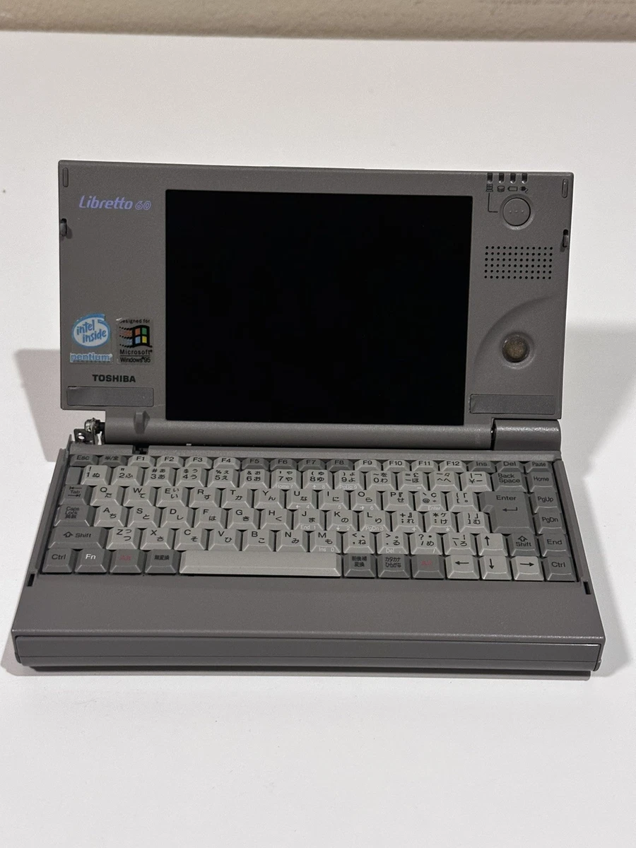 TOSHIBA Libretto 60 本体 Windows 95 TOSHIBA Libretto 60 本体