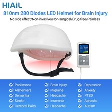 810nm PBM Brain Helmet NIR Light Therapy for Brain Injury Parkinsons Depression