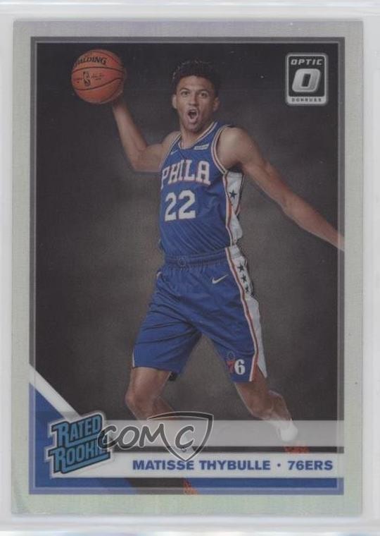 2019-20 Panini Donruss Optic Rated Rookie Holo Prizm Matisse Thybulle #192 10ka