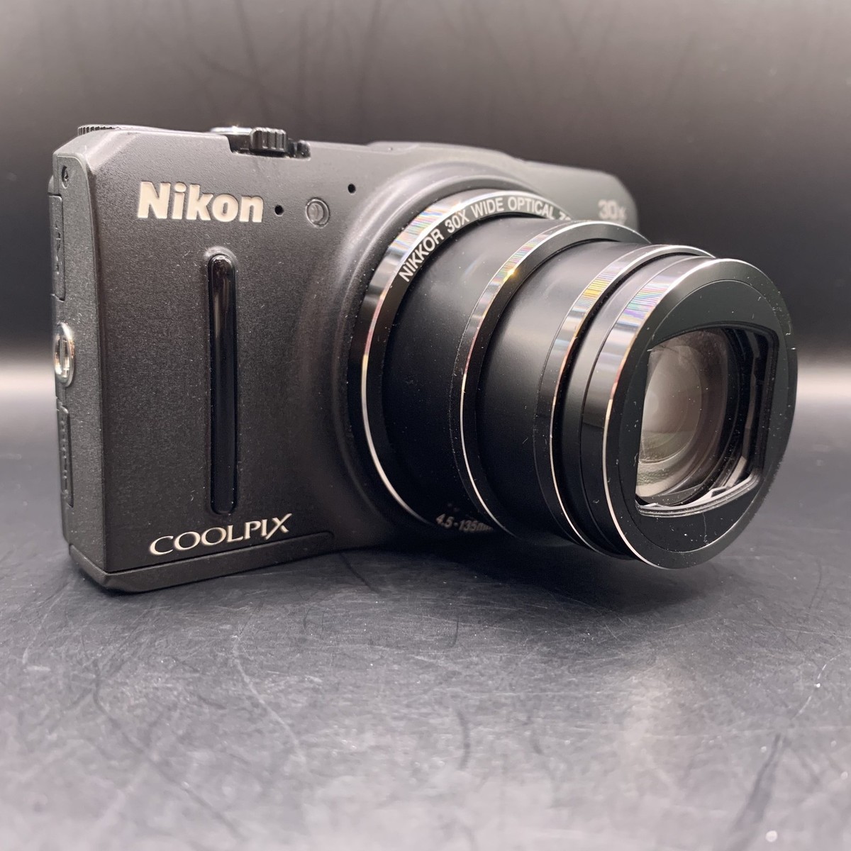 Nikon COOLPIX S9700 Black 16.0 MP Digital Camera English OK