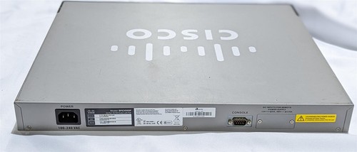 100Mb RJ45 24 Port PoE SFE2000P Cisco Switch | 6x 1GB RJ45/SFP Combo Port - Picture 5 of 7