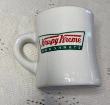 Krispy Kreme Doughnuts Diner-Style , Heavy Coffee Mug Ceramic Double-Sided, Nice
