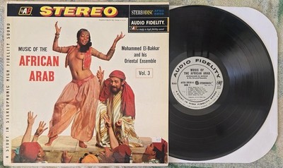 Mohammed El-Bakkar Music Of The African Arab Vol. 3 1958 AFSD 5858 Cheesecake Nu