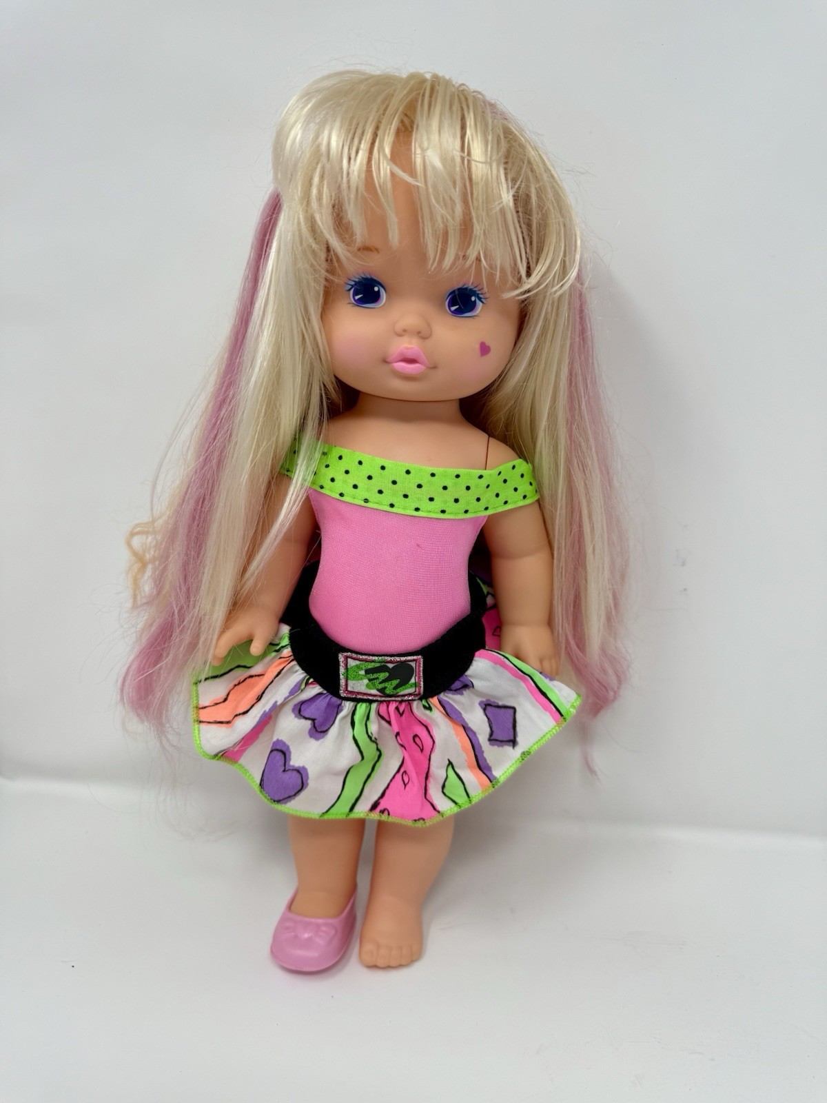 Lil Miss Magic Hair Baby Doll Toy 13" Figure Vintage Mattel 