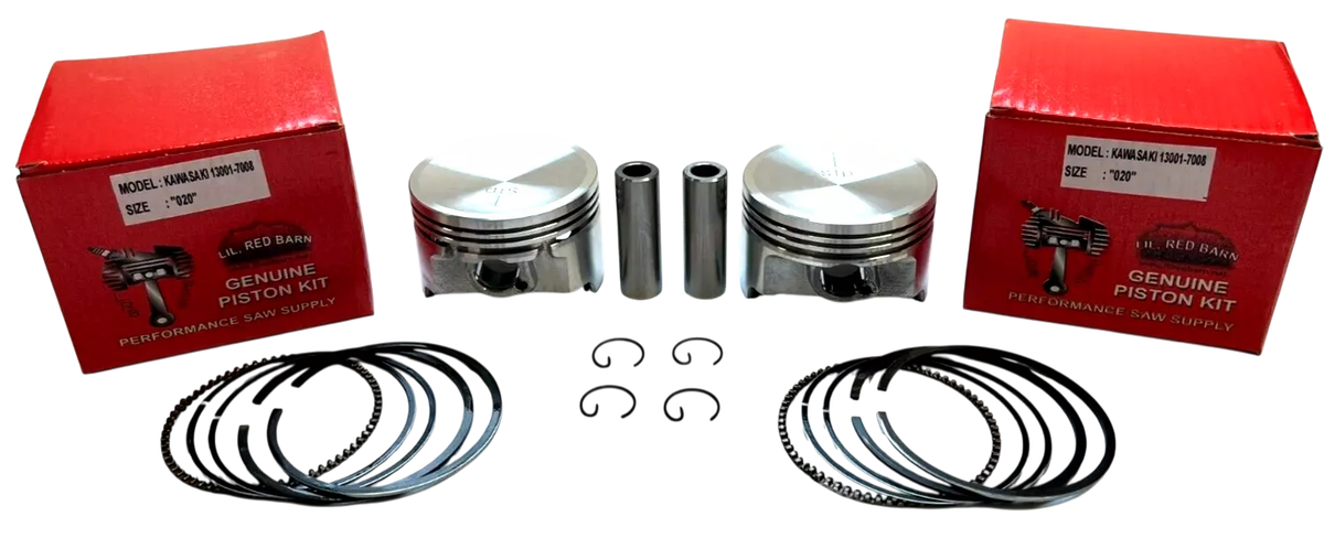 13008-6055 Piston Ring Set – Fits Kawasaki FH451V, FH480V, FH500V, FH531V Engines, NEW