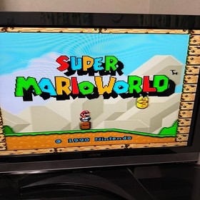 Super Mario World Super Famicom SFC Japanese Version Complete in Box (CIB)