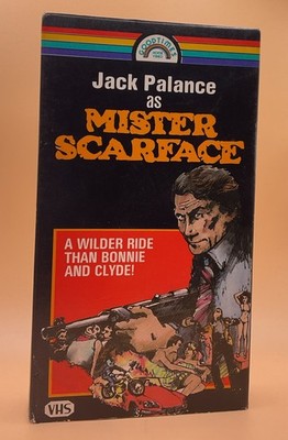 Mister Scarface VHS 1977, 1987 Jack Palance **Buy 2 Get 1 Free**