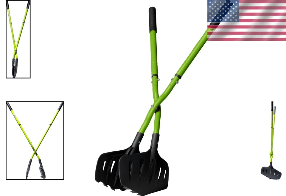 Herramienta de limpieza de hojas Earthwise Gator Grabber Foto 2 de 4