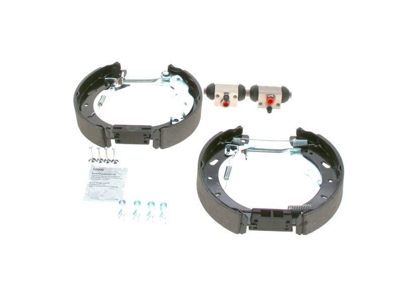 Mâchoires de frein BOSCH 0 204 114 700 anti-sifflement pour tambour arrière FORD
