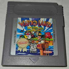 Wario Land Cartridge Only Authentic Nintendo Game Boy New Battery USA-1 Super