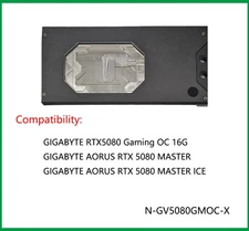 Granzon GPU Water Block For GIGABYTE RTX5080 Gaming OC/ AORUS MASTER 16G