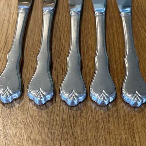 5 Knives Oneida Wm A Rogers Premier AMERICAN FREEDOM Stainless USA 9” Hollow - Picture 2 of 12