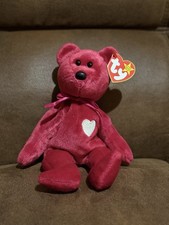 Ty Valentina the Red Bear Beanie Baby