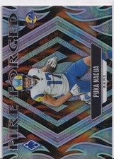 Puka Nacua 2023 Panini Phoenix Fire Forged Rookie Los Angeles Rams #FF-8