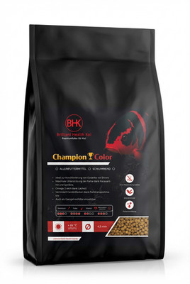 BHK Champion Color Swim Koifutter 1,2kg / 5kg / 10kg   4,5mm - Made in Germany
