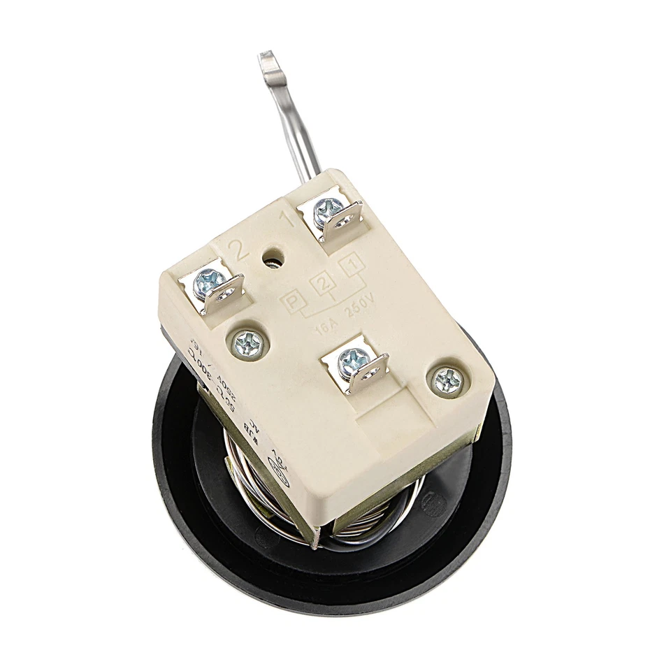 1NO 1NC 250V 16A 50-300C Capillary Thermostat 0.7m w/ 2 Screws&3 Crimp Terminals - image 4 of 4