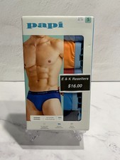 Papi Multicolor Low Rise Briefs 5 Pack Size S