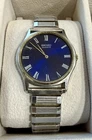 Vintage Seiko With Rare Blue Dial And Roman Numerals. Stainless And Working.