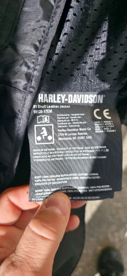 Veste Moto Harley Davidson - Photo 4/4