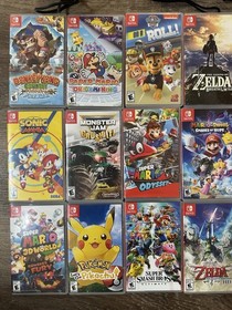 Nintendo Switch Lot Starter Bundle Consoles Games Accessories