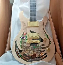 Brand New PRS Dragon Electric Guitar 2H Pickups Gold Hardware