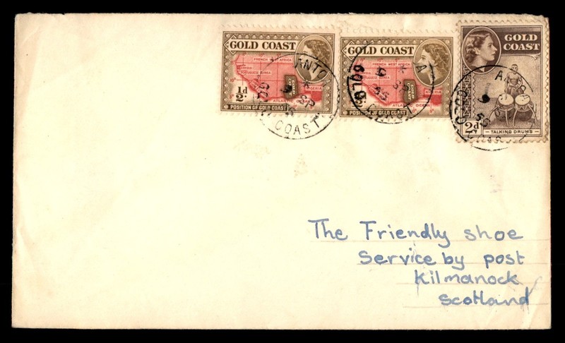 Mayfairstamps Gold Coast 1955 Antoa to Killmanock Scotland Cover cca_19365