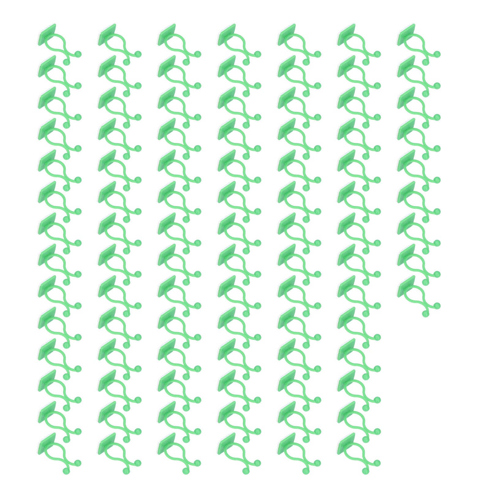 NEW 100PCS Plant Climbing Wall Fixture Wall Vines Fixing Clip Self Adhesive