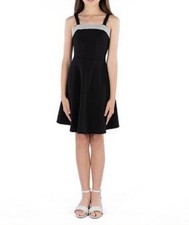 NWT Speechless Kids Black Elegant Dress Girls Size 10 Rhinestone Trim