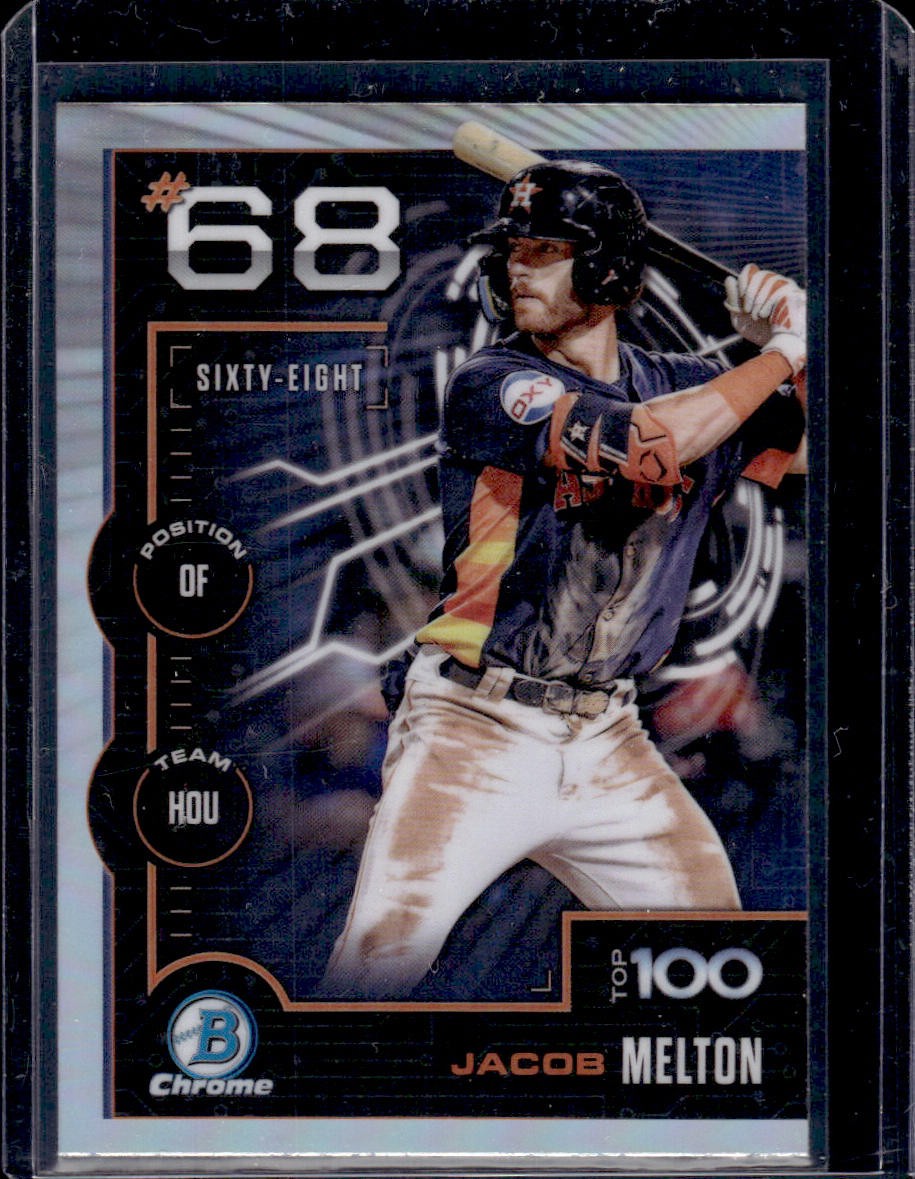 2025 Bowman - Bowman Scouts Top 100 Chrome Jacob Melton #BTP-68 (RC)