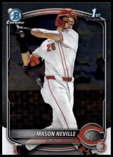 2025 Bowman Draft #BDC-109 Mason Neville Chrome *Fresh from Pack!*