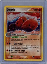 POKEMON DUGTRIO 5/100 CRYSTAL GUARDIANS HOLO DMG
