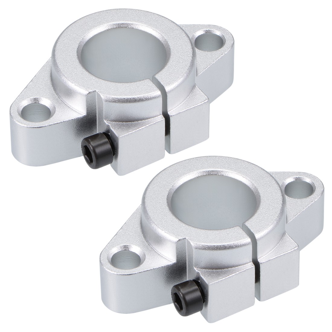 20mm Shaft Support SHF20 Flange Mount Linear Guide Blocks for 3D Printer 2pcs