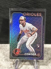 2024 Topps Series 1  Colton Cowser #257 Holiday Refractor (RC) Baltimore Orioles