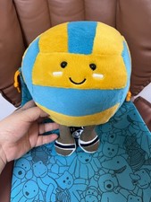 Jellycat Cute Doll 9in Volleyball Plush Doll Gift Toy Dust Bag