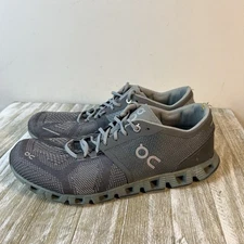 On Cloud X Womens Rock Sea Gray Athletic Running Shoes Size 9.5