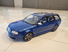 OTTOMOBILE 1:18 Audi RS6 Blue Limited Edition Resin Diecast Model Car