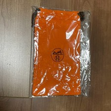 100% Authentic Hermes Drawstring Bag Kinchaku japan