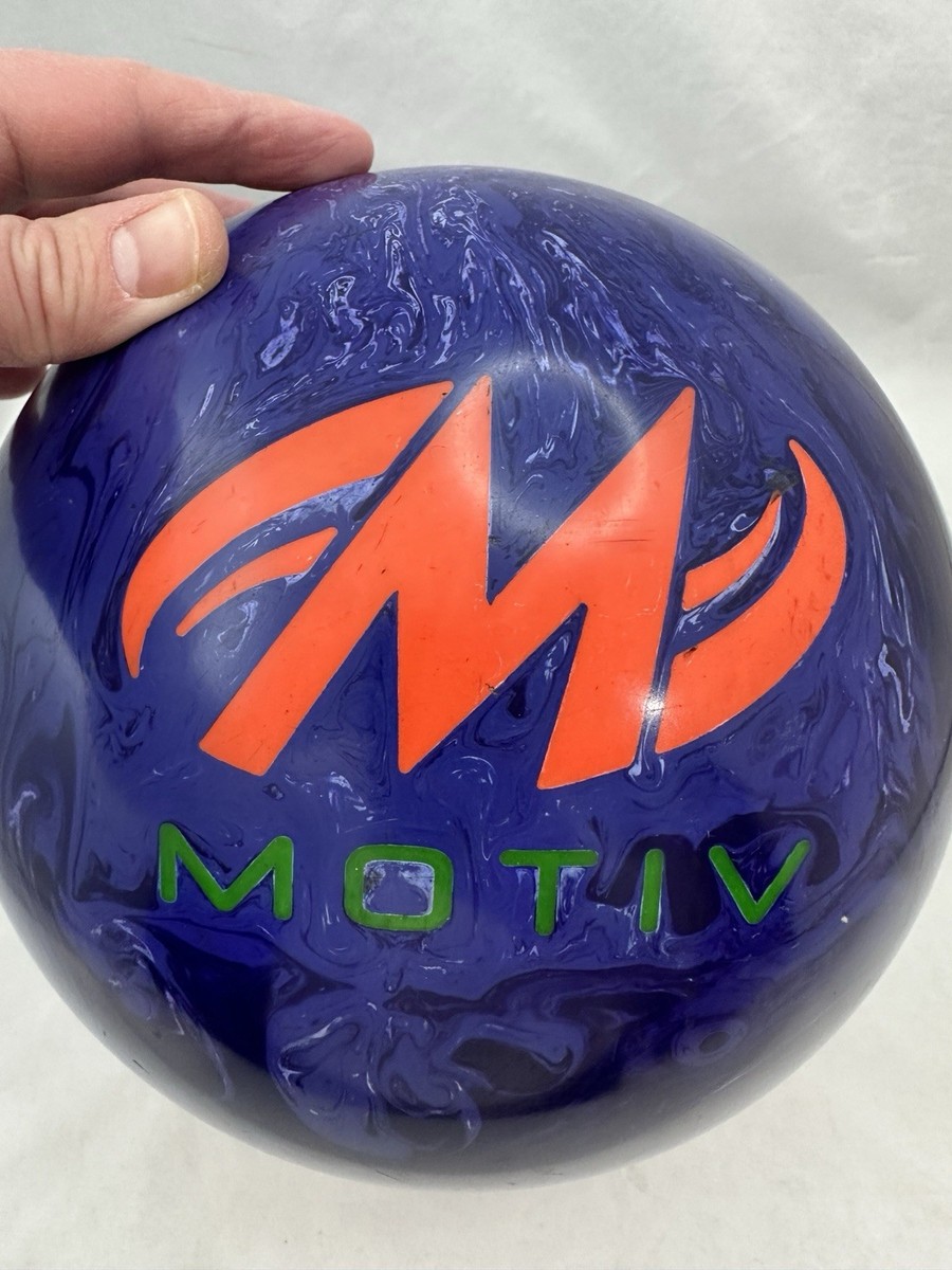 Motiv Venom Shock 15 lb. Bowling Ball-Used WAL00484 + Vintage