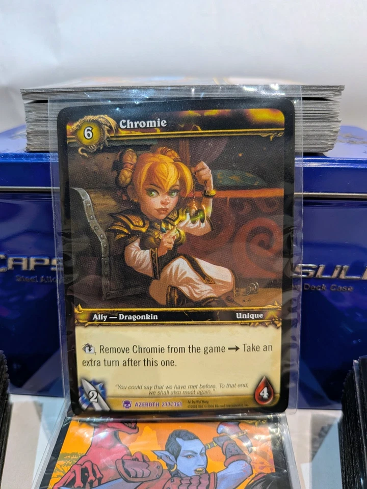 WoW TCG Heroes Of Azeroth 160 pacote de cartas incluindo Chromie - Imagem 2 de 4