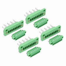 4 Set 8-Pin 3.81mm Pitch Pluggable Screw Terminal Block Connectors