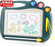 Magnetic Drawing Board, Toddler Toys for Age 1 2 3 Boys Girls, Sketch Pad, Birth