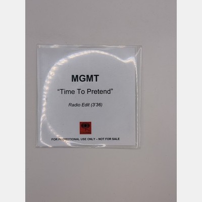 MGMT Time To Pretend UK Promo CD 2008 Columbia Oracular Spectacular Radio Edit